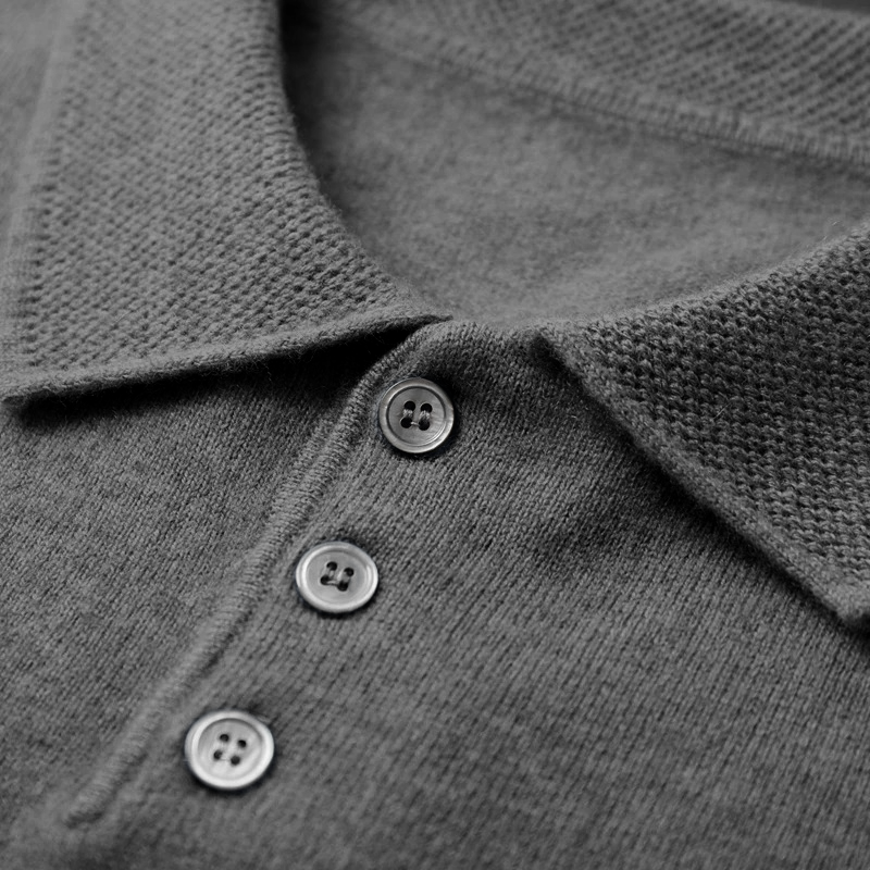 Dark Grey Polo