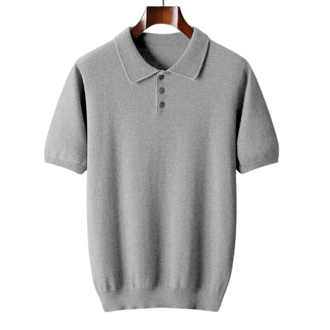 Grey Classic Polo