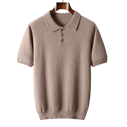 Tan Classic Polo